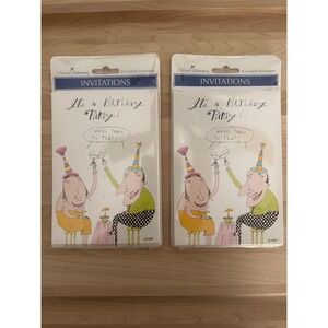 Marcel Schurman Birthday Party Invitations 16 Cards Envelopes Juright